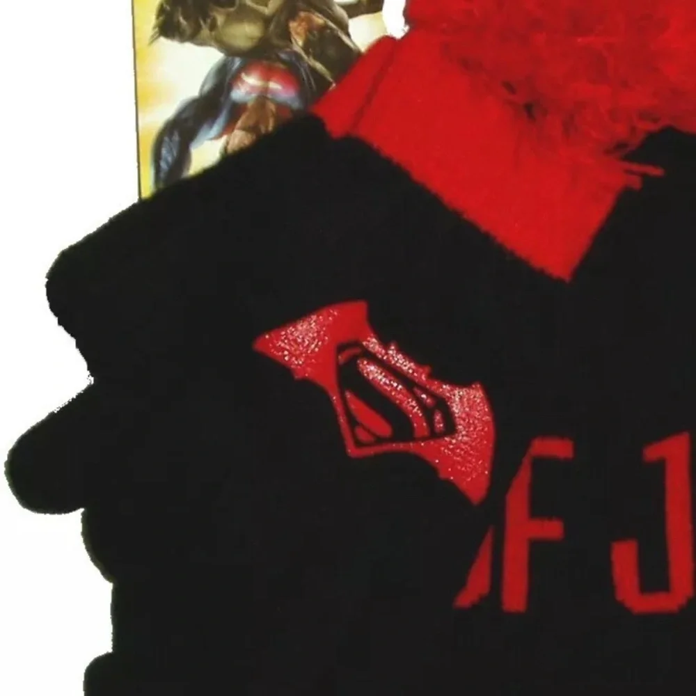 Cap Hat Beanie Gloves Superman V Batman Boys Knit Dawn of Justice
